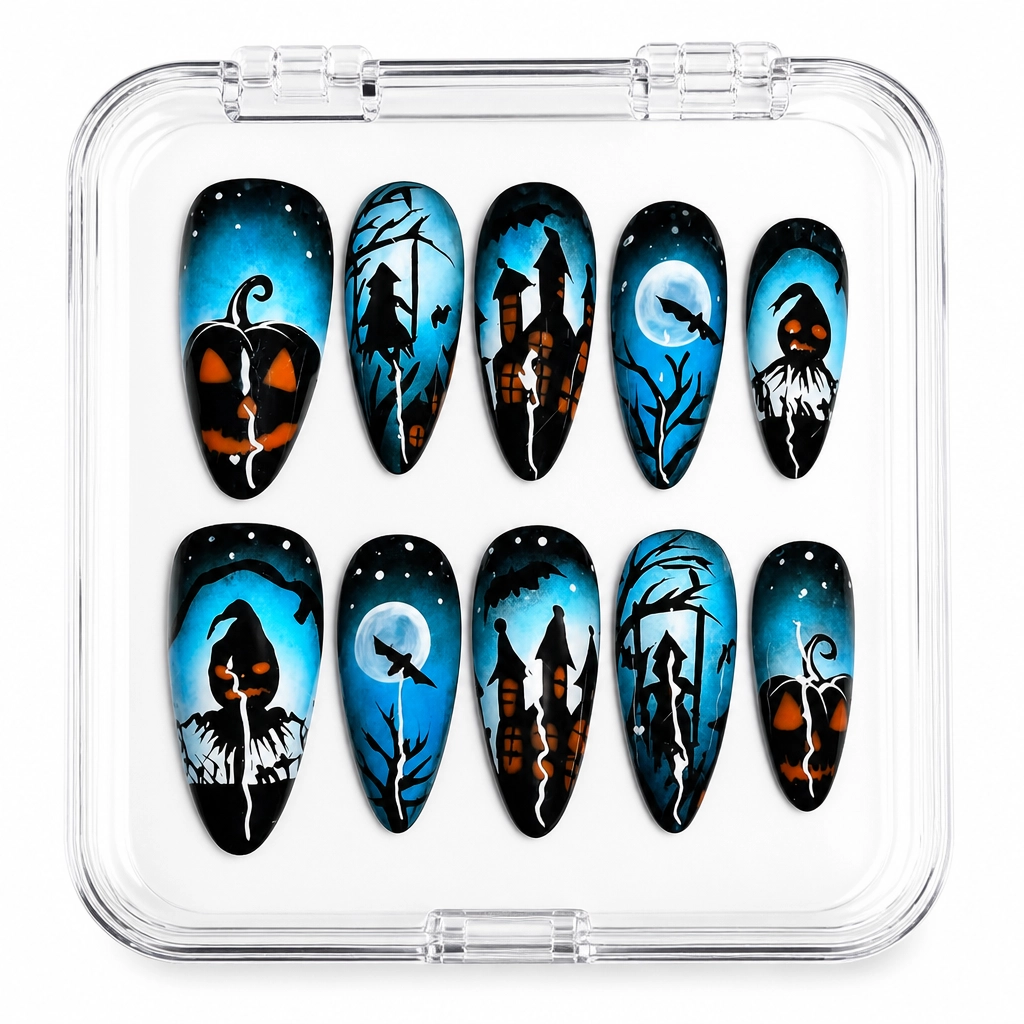 Press-on Nails Wholesale $14.90 Spooky Chic by Yabe Vietnam