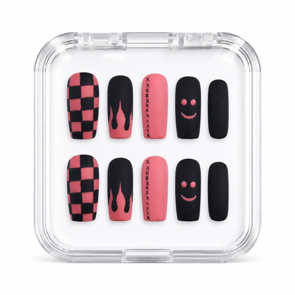 Press-on Nails Wholesale $14.90 Funky Vibe Nails by Yabe Vietnam