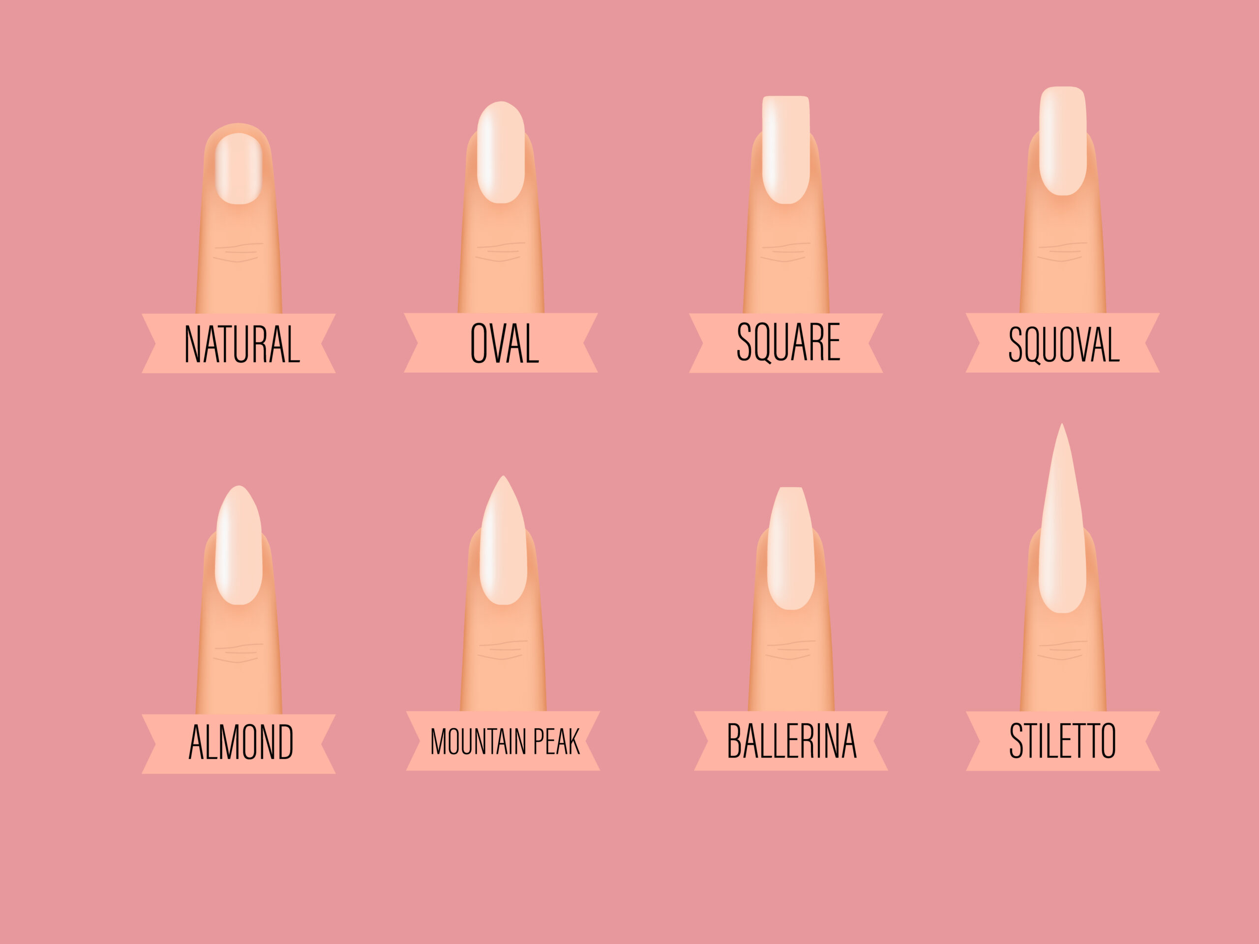 Nail Shapes 101 – Coffin, Stiletto, Almond & More (Which Suits You?)