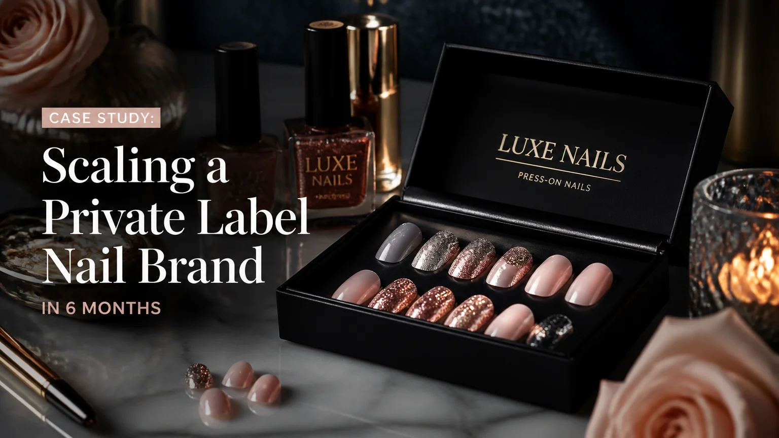 Case Study: Scaling a Private Label Nail Brand in 6 Months