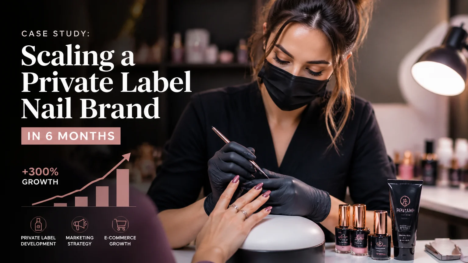 Case Study: Scaling a Private Label Nail Brand in 6 Months
