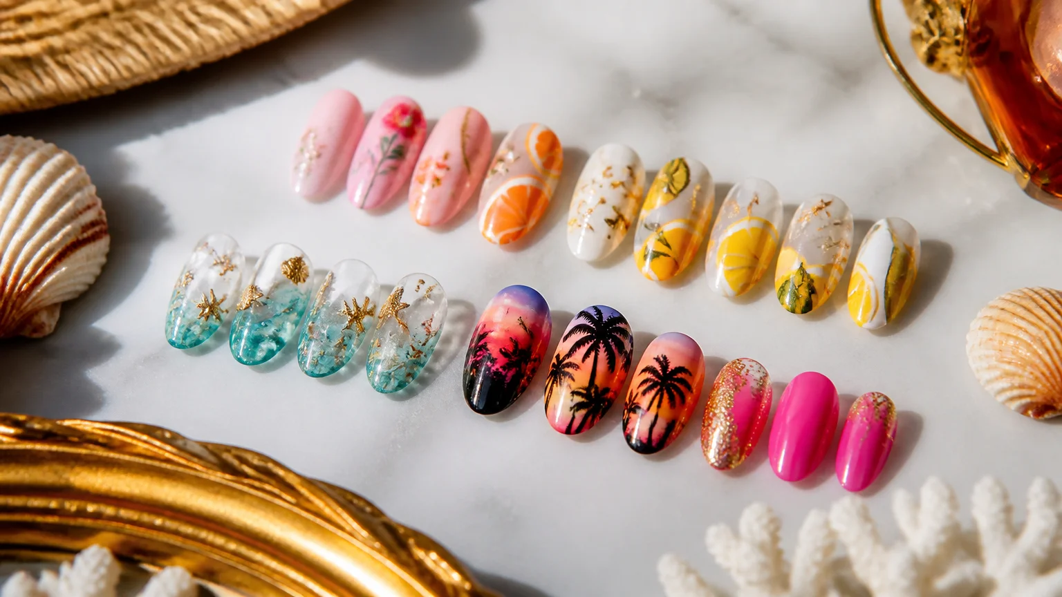 Top 10 Trending Press-On Nail Designs for Summer