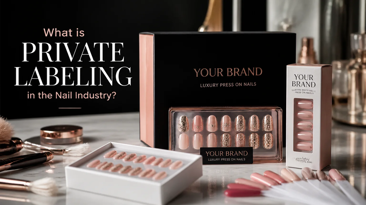 What is Private Labeling in the Nail Industry?